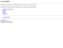Tablet Screenshot of drmh.de